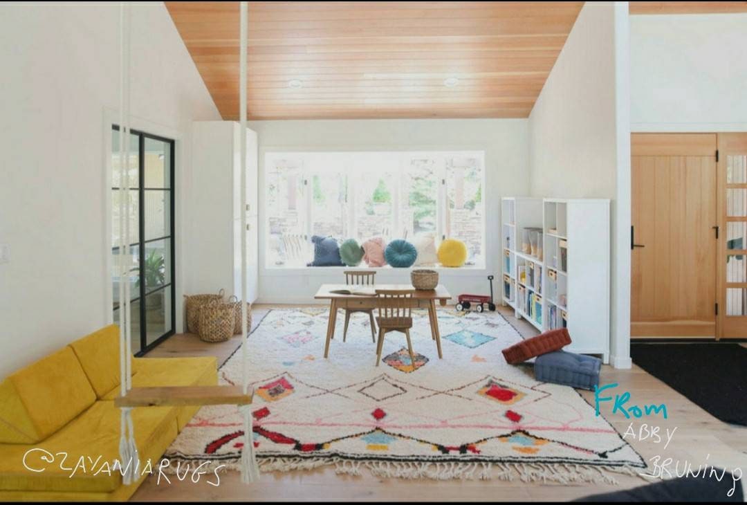 Softest Moroccan rug,Fine Designer Azilal rug Amazing Authentic Berber morrocan rug Colorful rug bedroom rug nursery rug