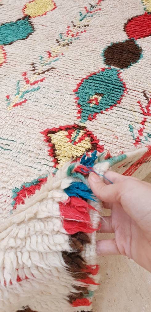 Vintage Moroccan Rug 5x11 Gorgeous Vintage Azilal Rug vintage Berber Rug, large Handmade Rug antique living room rug