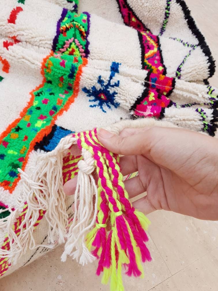 50% OFF CLOSING SALE Fine Moroccan Rug 5x9 Authentic Beni Ourain Rug, Unique Berber handmade rug  living room rug bedroom rug nursery rug