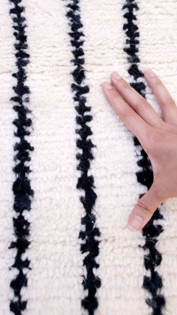 Beni Ourain rug 5x5.9 moroccan rug, soft wool rug, bedroom rug, living room rug, nursery rug, berber wool rug, morrocan bedside rug