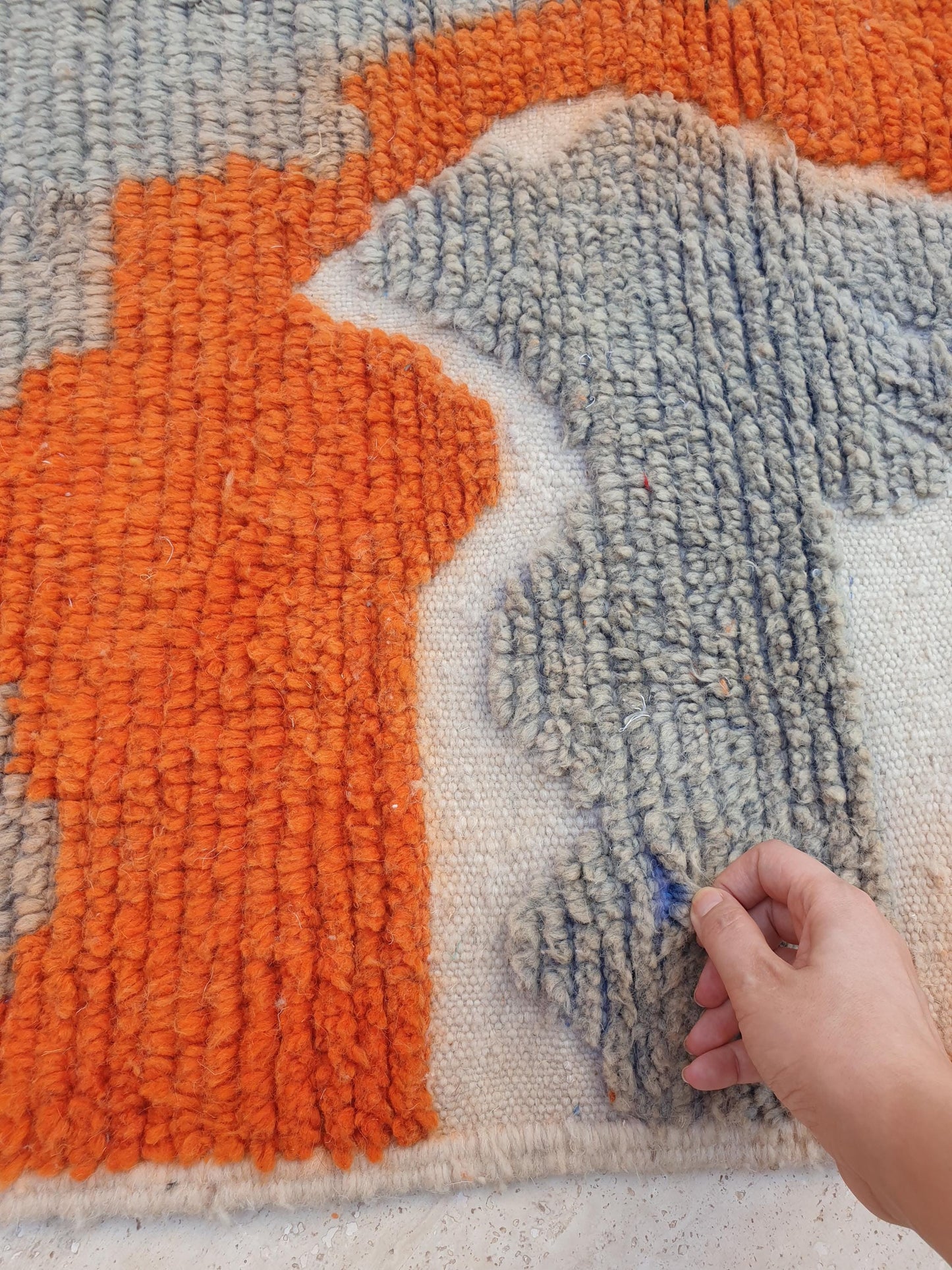 stunning abstract moroccan rug