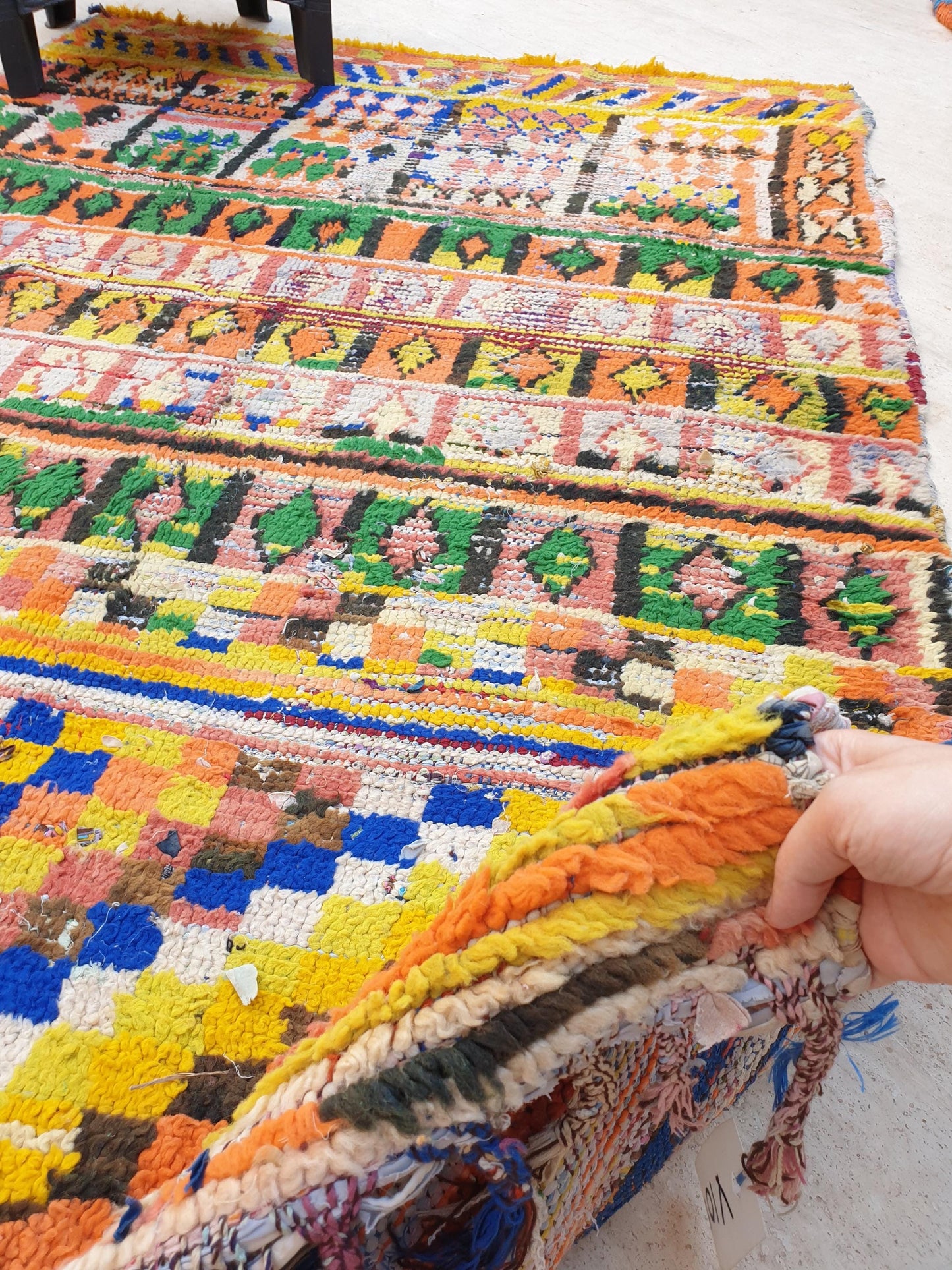 50% OFF CLOSING SALE Vintage Moroccan Rug 5x7.5 Gorgeous Midcentuy Rug | Vintage Boujaad Rug | Boujad Rug | Bedroom rug