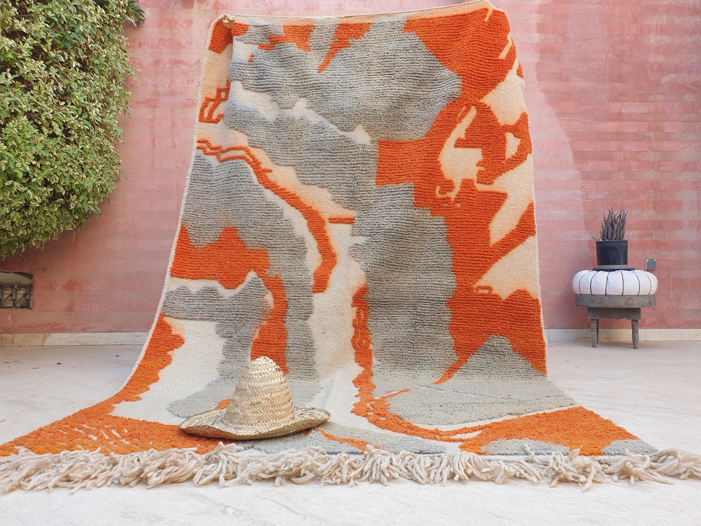 stunning abstract moroccan rug