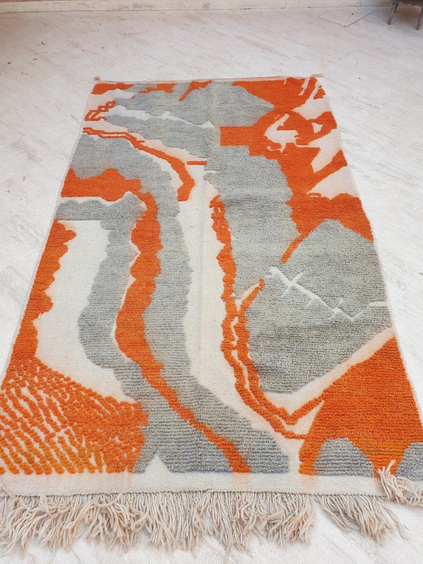 stunning abstract moroccan rug