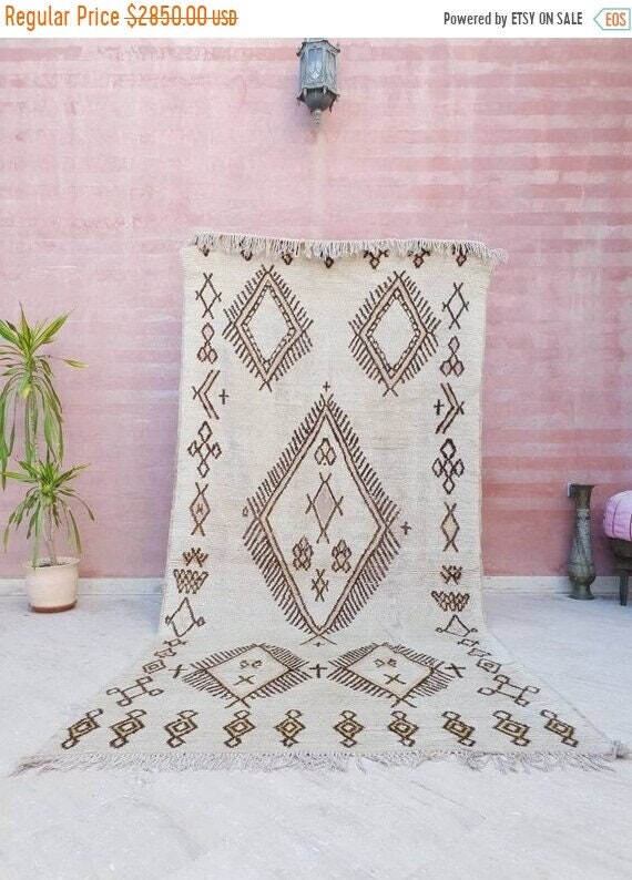 50% OFF CLOSING SALE Vintage Moroccan Rug, Stunning Azilal rug, Antique Morrocan rug, midcentury berber rug bedroom rug living room rug