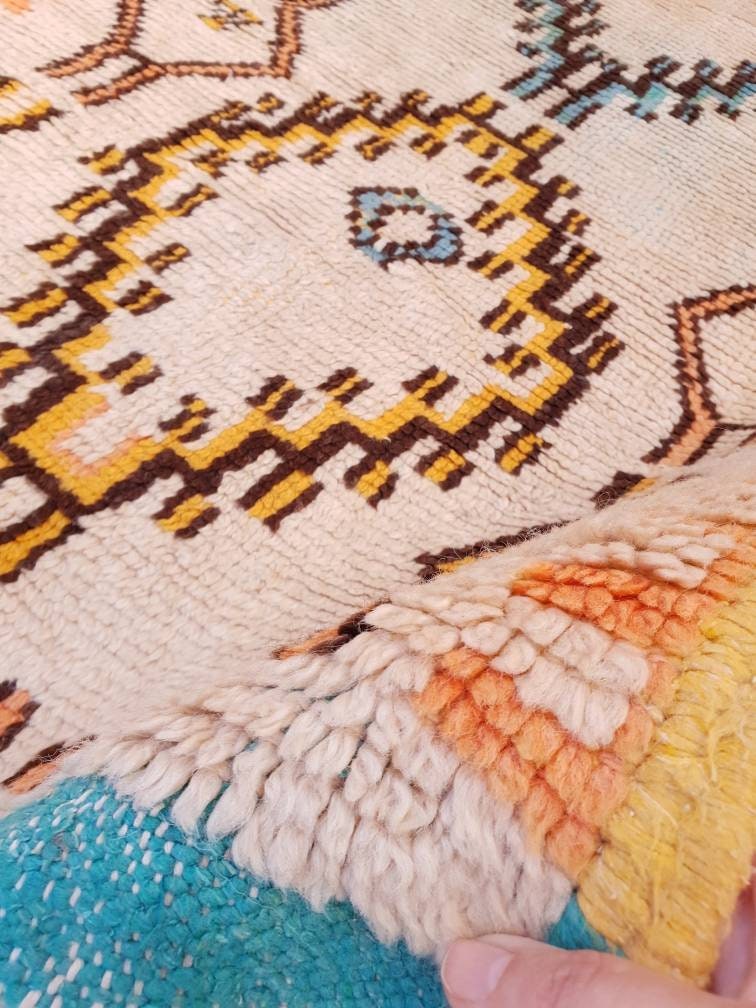 50% OFF CLOSING SALE Vintage Moroccan Rug 3x9 Unique Vintage Runner rug, Berber collector rug berber Rug, Bohemian tribal rug