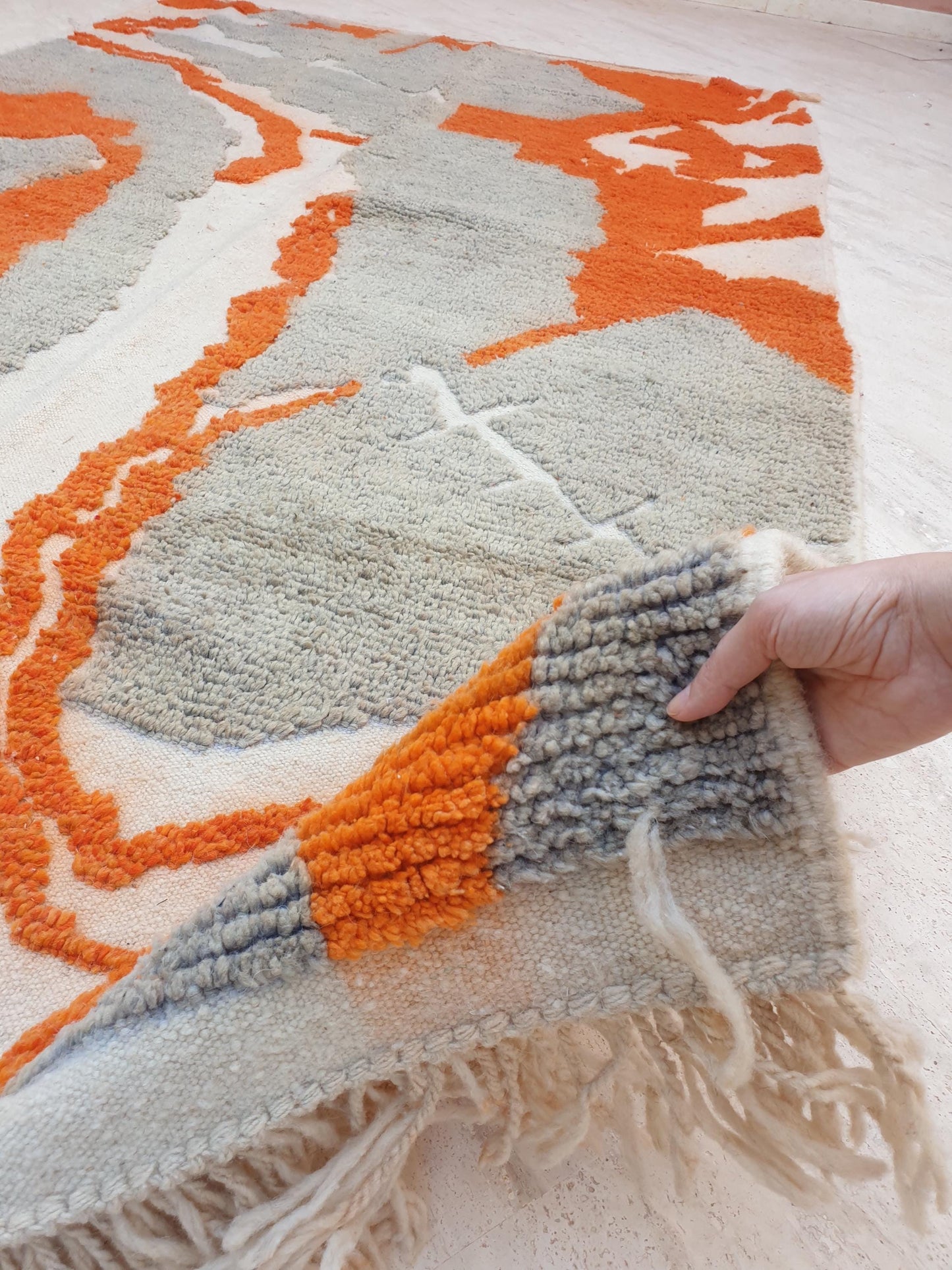 stunning abstract moroccan rug