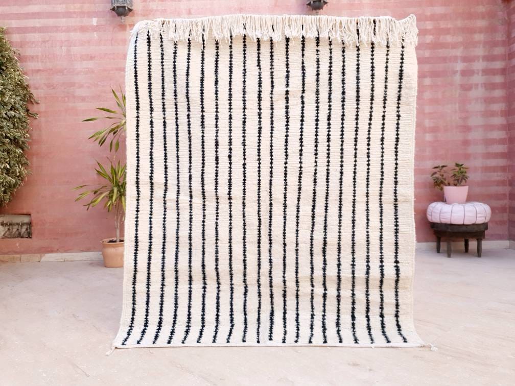 Beni Ourain rug 5x5.9 moroccan rug, soft wool rug, bedroom rug, living room rug, nursery rug, berber wool rug, morrocan bedside rug
