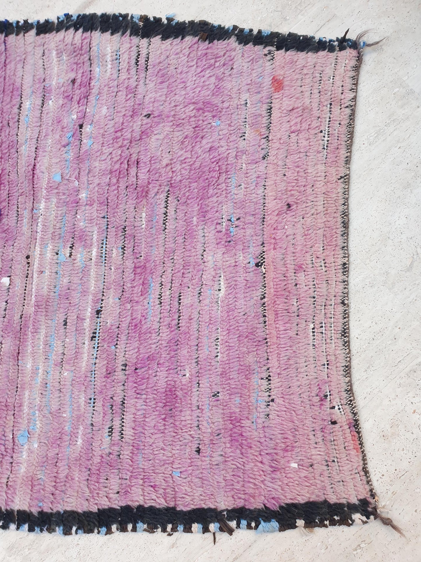 50% OFF CLOSING SALE Vintage Moroccan Runner Rug 3.2x10  Gorgeous Boujaad Rug "Purple Dream" Runner rug Blush mauve Lavender rug