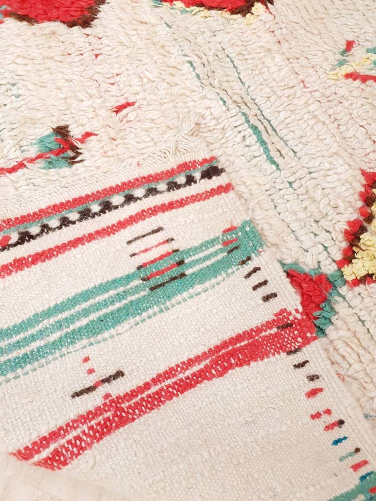 Vintage Moroccan Rug 5x11 Gorgeous Vintage Azilal Rug vintage Berber Rug, large Handmade Rug antique living room rug