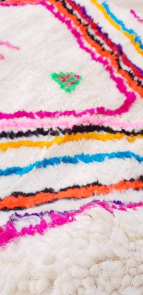 Softest Moroccan rug, Designer Azilal rug Amazing Authentic Berber morrocan rug Colorful rug bedroom rug nursery rug