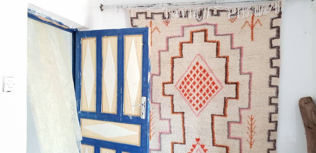 Fine Moroccan rug, Original Artist rug by ME Azilal rug Zayania designer rug berber colorful rug  bedroom rug living room rug